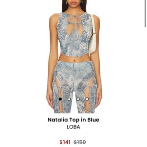 LOBA Natalia top and cutout pant